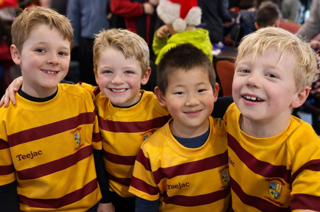 Smiling Boys In St. Brendans Jerseys